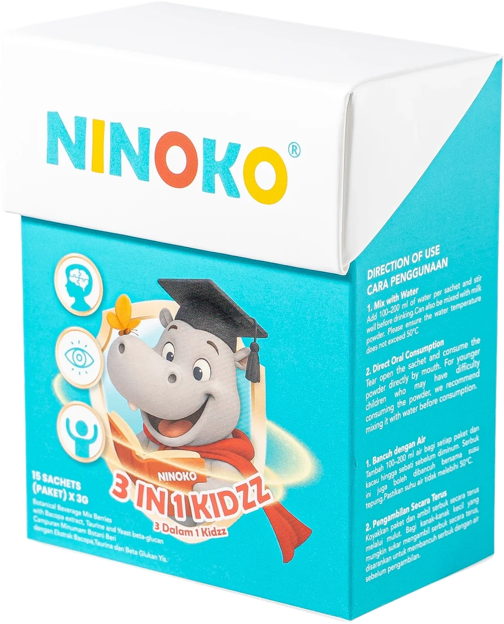 The NINOKO 3 in 1 Kidzz box